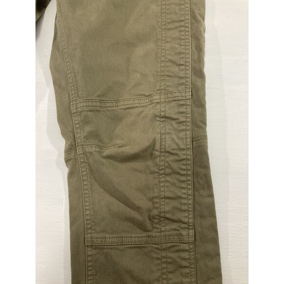 J Crew Women’s 31 Tall Green Chino Pants Ankle Zip Preppy Casual Pockets - Picture 4 of 12